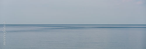  Horizontpanorama der Ostsee vor Binz auf der Ostseeinsel Rügen
