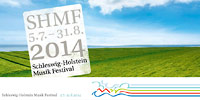 Deich, Nordsee, Wolken und Sonnenschein – das Jahresmotiv des Schleswig-Holstein Musik Festivals 2014.