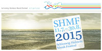 Strand, Nordsee, Möwen und Wellen: Das Jahresmotiv des SHMF-2015.