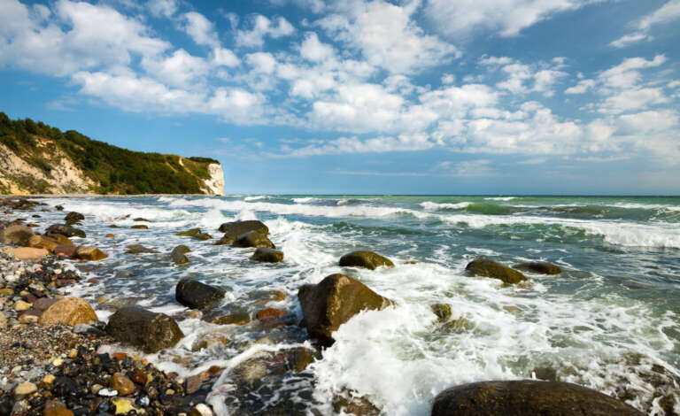 Cap Arkona und die Brandung der Ostsee