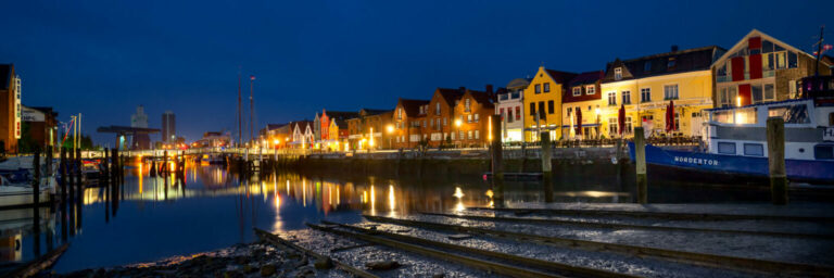 Husum im Morgenlicht