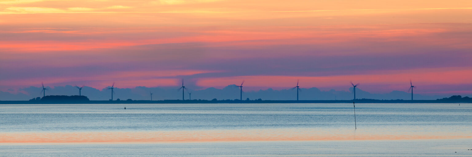 Nordstrandischmoor im Abendrot