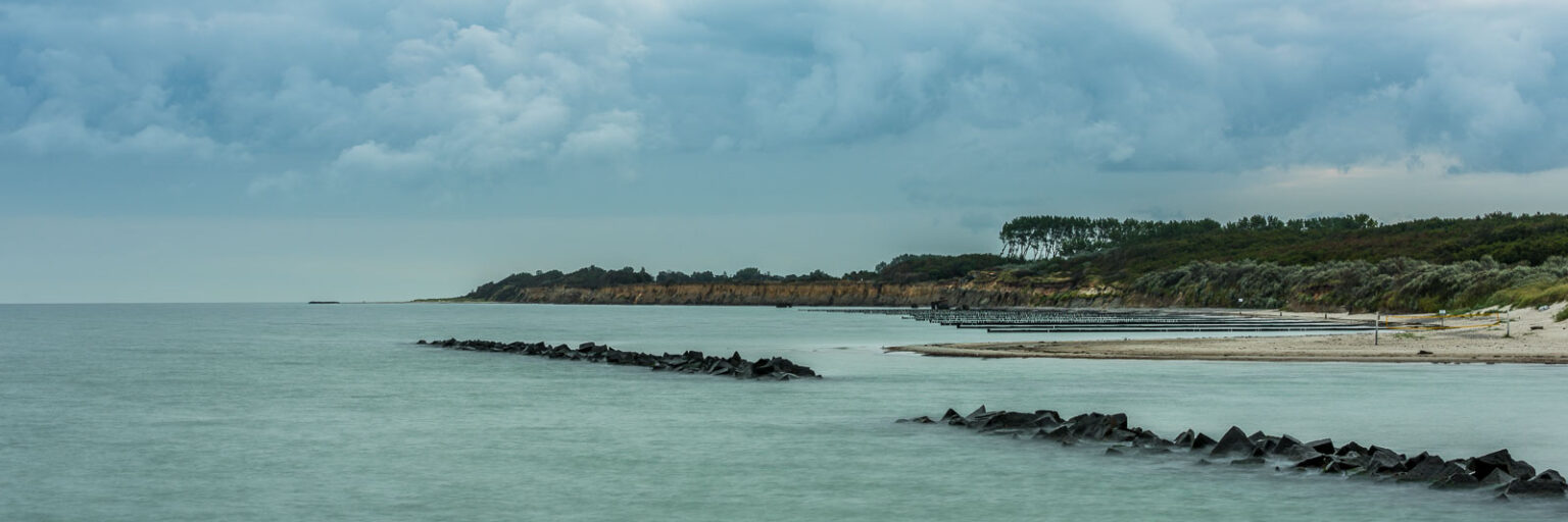 Ufer von Fischland am Morgen bei Wustrow