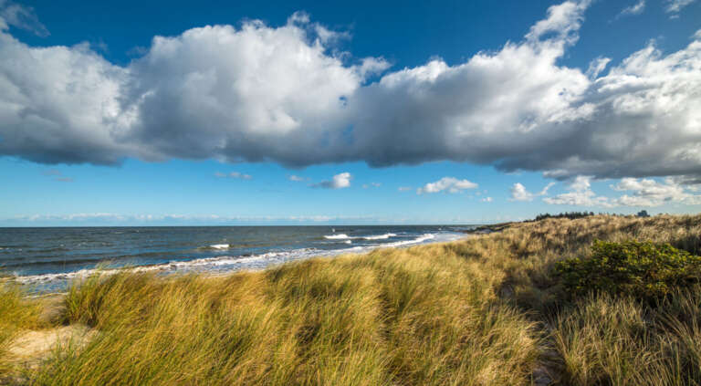 Wolkenbank über der Kieler Bucht