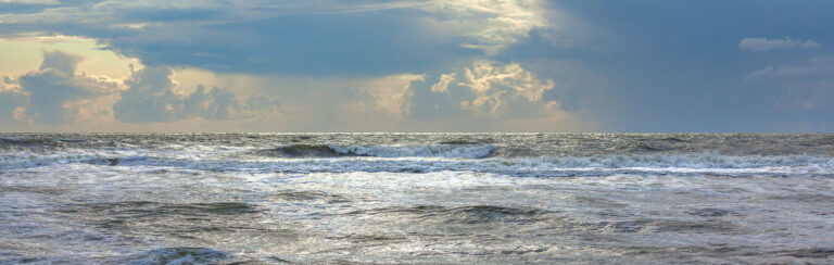 Wolkenhorizont im Sommer